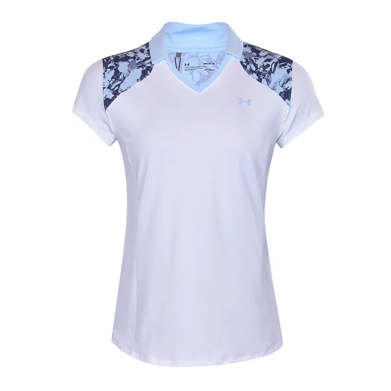 UNDER ARMOUR Zinger Blocked Women's Polo (White)