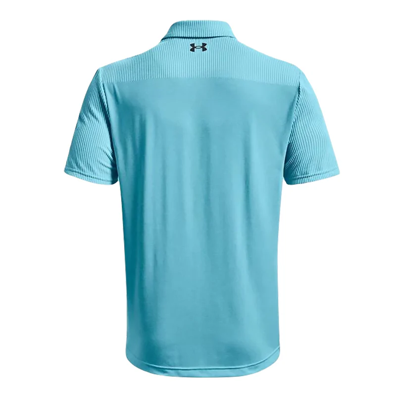 UNDER ARMOUR Vanish Blocked Men's Polo (Sky Blue) - Image 2