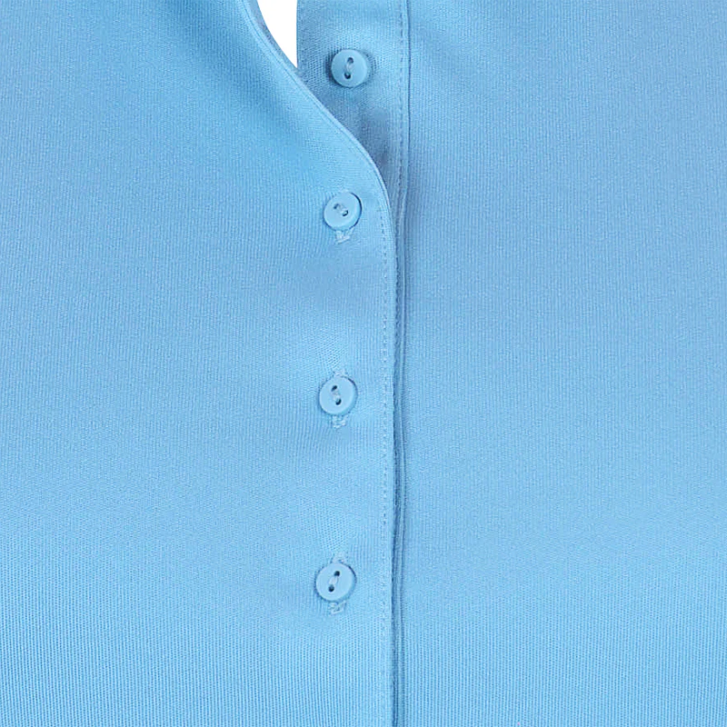 PUMA Rotation Women's Polo (Milky Blue) - Image 3