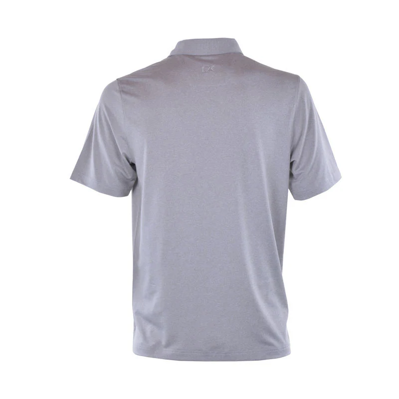 CUTTER & BUCK Forge Heathered Men's Polo (Polished Heather) - Image 2