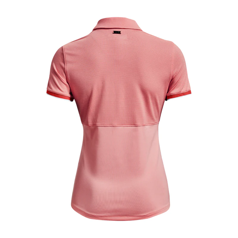 UNDER ARMOUR Zinger Point Women's Polo (Pink Sands) - Image 2