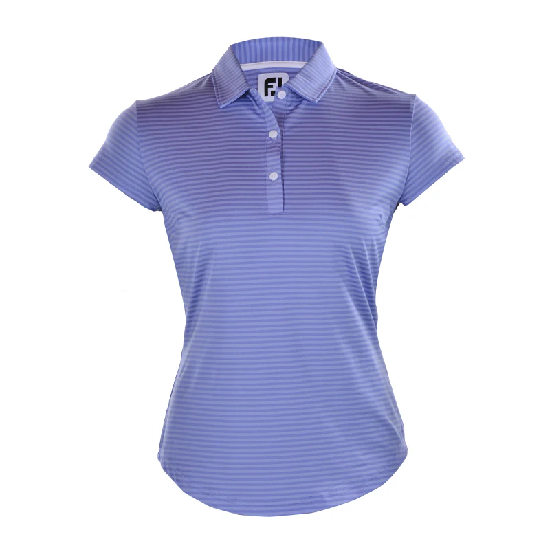 FOOTJOY Tonal Stripe Women's Polo (Violet)