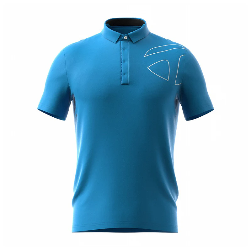 TAYLORMADE Tour TM Basic Men's Polo (Light Blue)