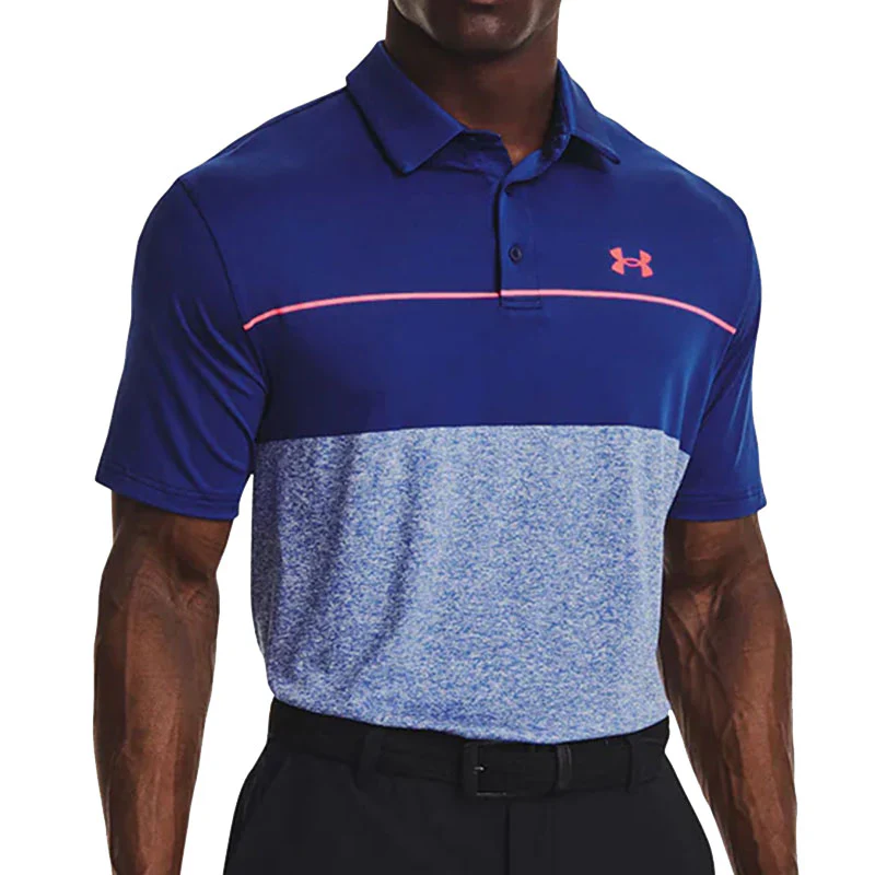 UNDER ARMOUR Playoff 2.0 Men's Polo (Bauhaus Blue) - Image 3