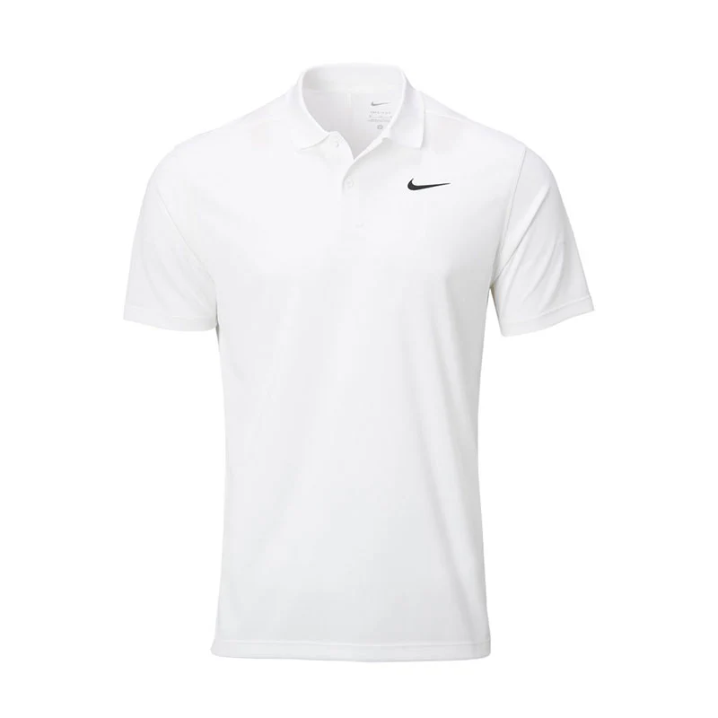 NIKE Dri-Fit Victory Solid Men's Polo (White)