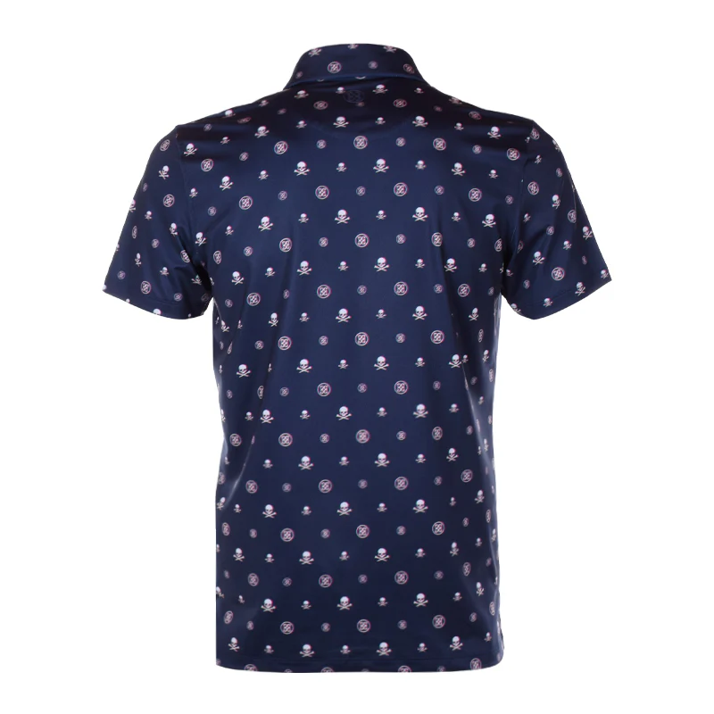 GFORE 3D Icon Logo Men's Polo (Twilight) - Image 2