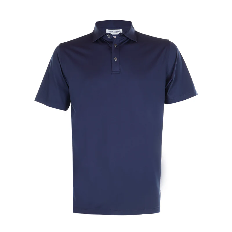 PETER MILLAR Performance Jersey Men's Polo (Navy)