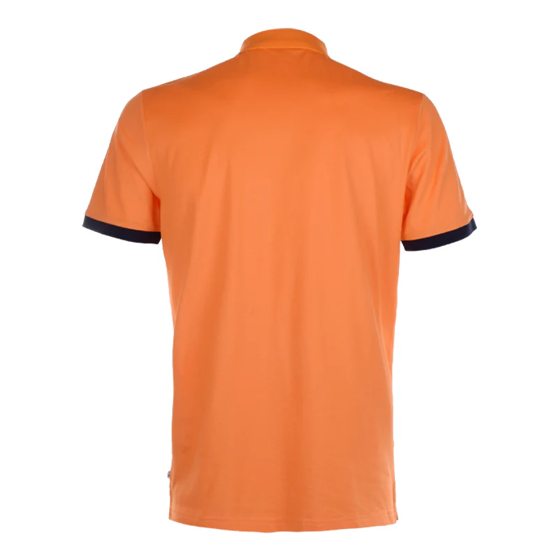 CALVIN KLEIN Miles Men's Polo (Orange) - Image 2