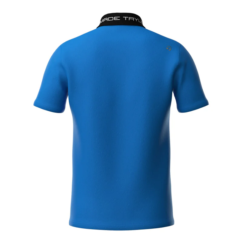 TAYLORMADE Basic Men's Polo (Blue) - Image 2