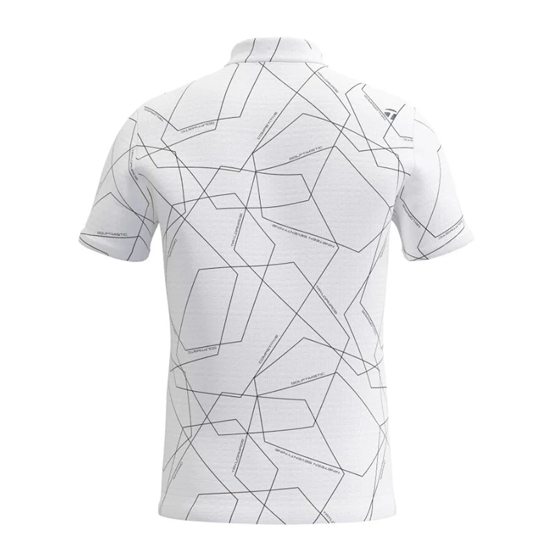 TAYLORMADE T-Ice Men's Mock Shirt (White) - Image 2