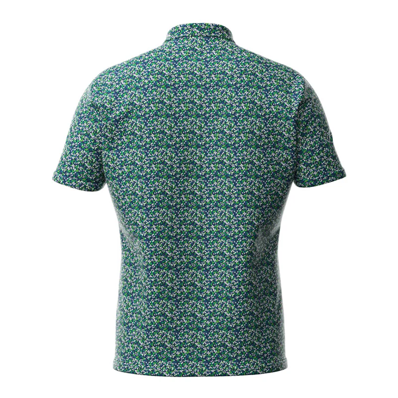 TAYLORMADE Band Collar Men's Polo (Green) - Image 2