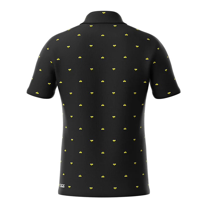 TAYLORMADE T-Ice Taxi Icon Men's Polo (Black) - Image 2