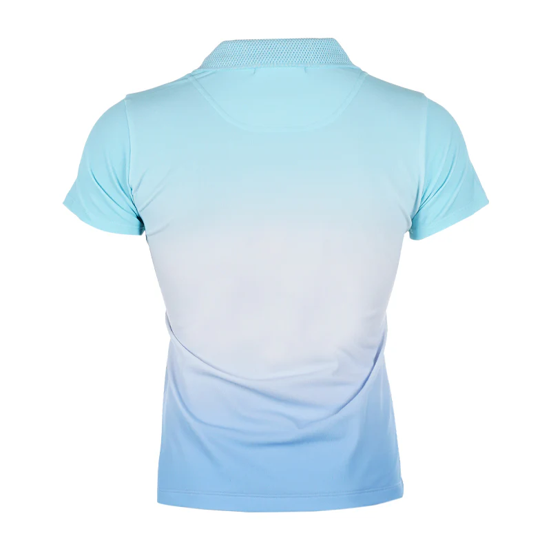 LE COQ SPORTIF GOLF Gradation Women's Polo (Emerald) - Image 2