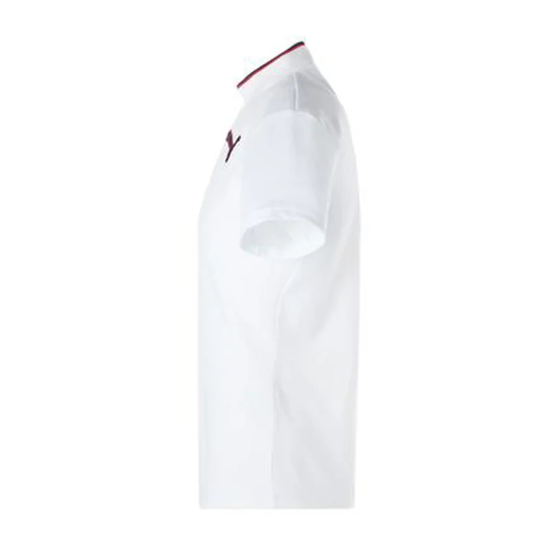 PUMA Rib Mock Neck Men's Shirt (Bright White) - Image 3
