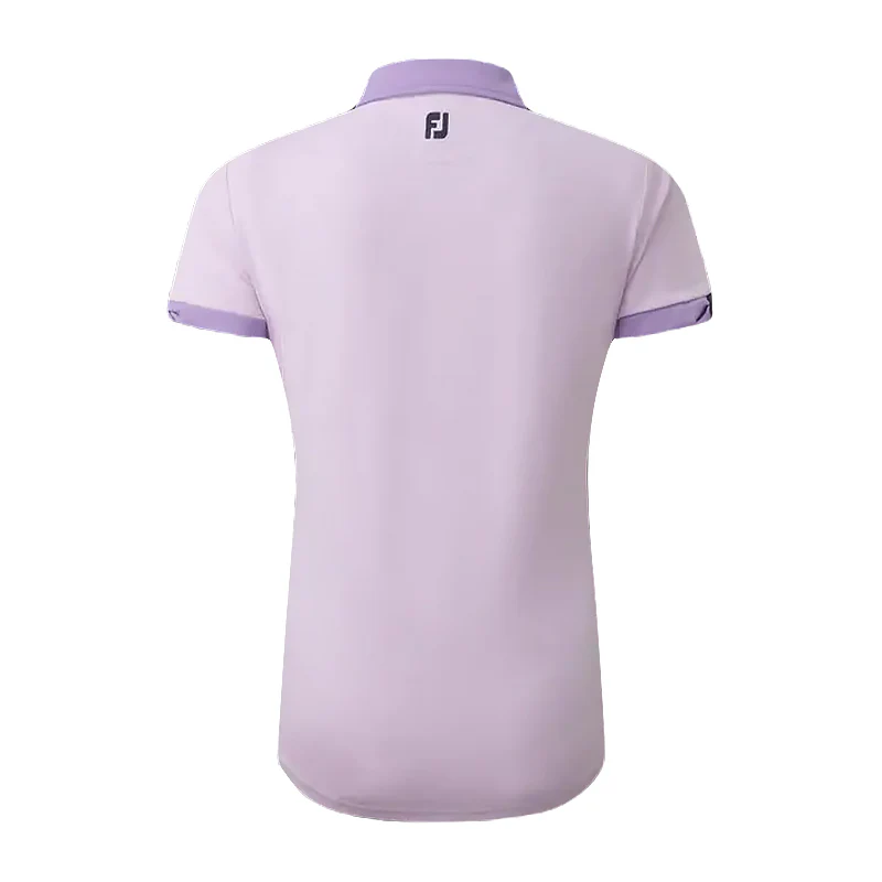 FOOTJOY Color Block Women's Polo (Purple Cloud) - Image 2
