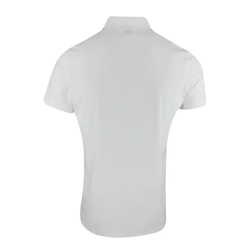 PETER MILLAR Solid Performance Men's Polo (White) - Image 2