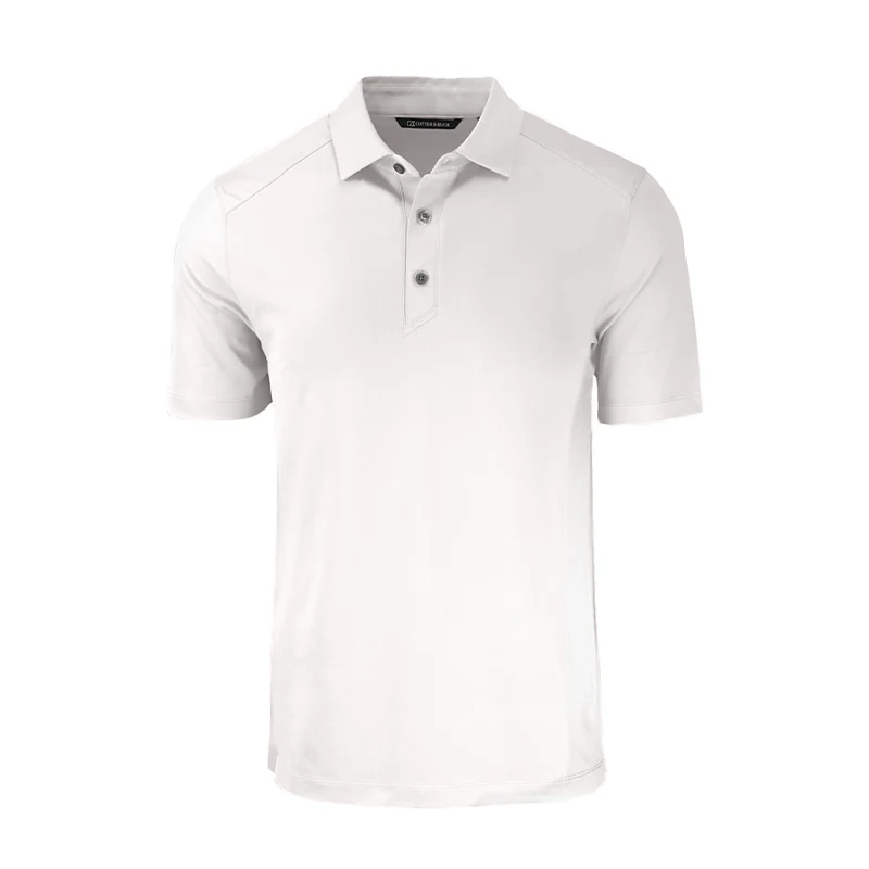 CUTTER & BUCK Forge Eco Recycle Men's Polo (White)