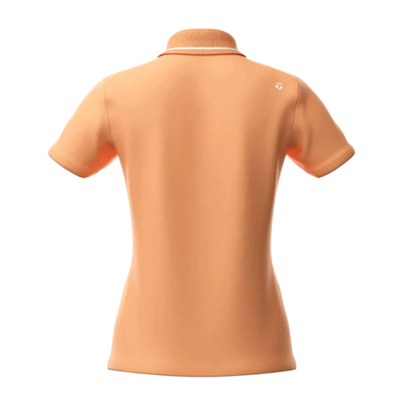 TAYLORMADE Club Basic Women's Polo (Apricot) - Image 2