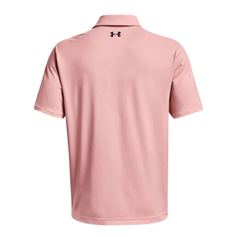 UNDER ARMOUR Tee-2-Green Men's Polo (Pink Fizz) - Image 2