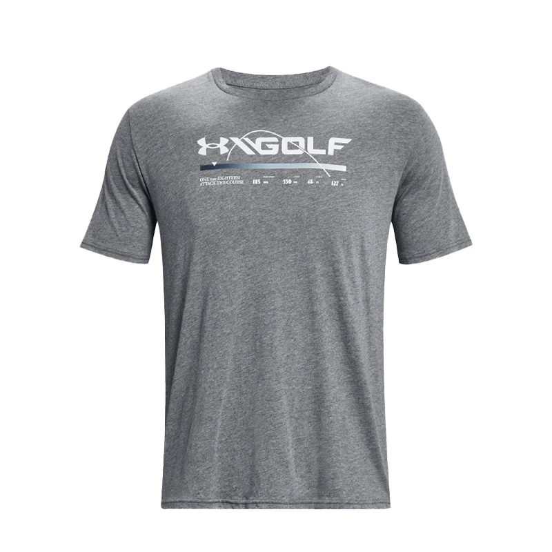 UNDER ARMOUR Golf Swing Bar Men's Shirt (Downpour Grey)