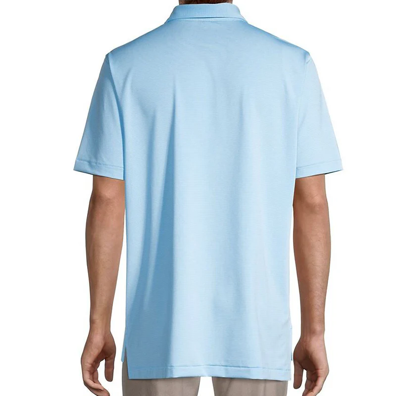 PETER MILLAR Junilee Performance Jersey Men's Polo (Rainfall) - Image 2