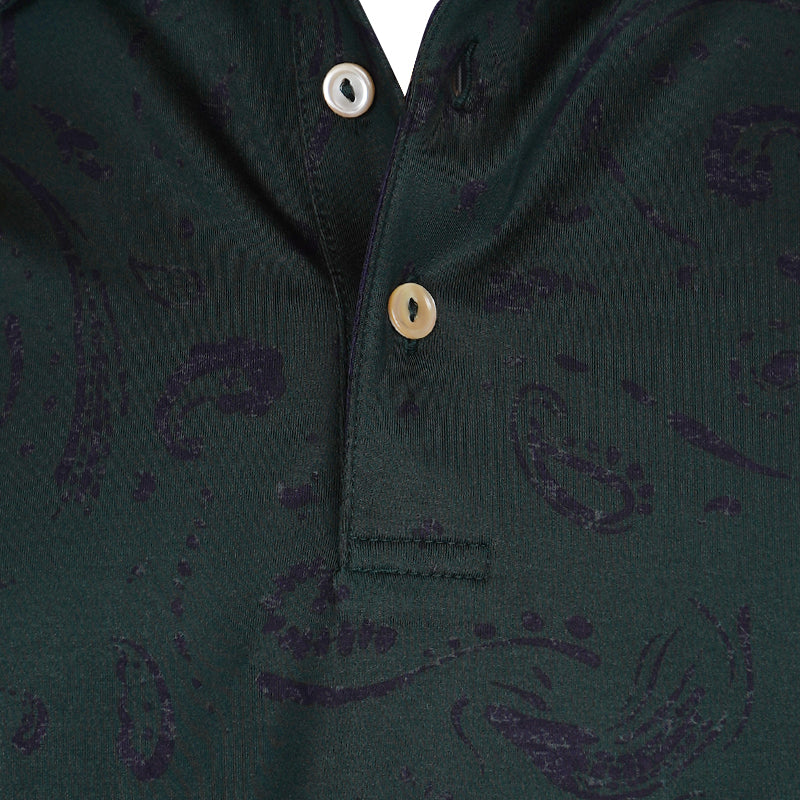 PETER MILLAR Gator Baltik Performance Jersey Men's Polo (Balsam) - Image 3