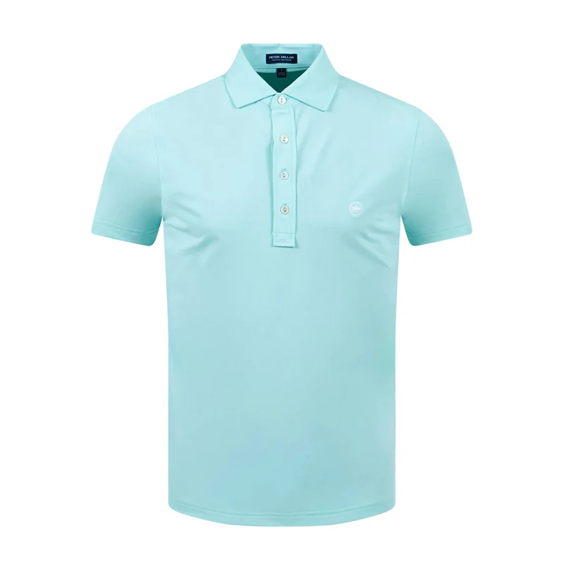 PETER MILLAR Soul Performance Mesh Men's Polo (North Sky)