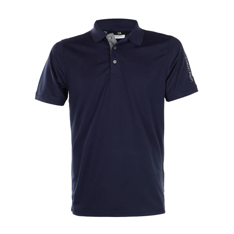 CALVIN KLEIN Club Jersey Men's Polo (Navy)