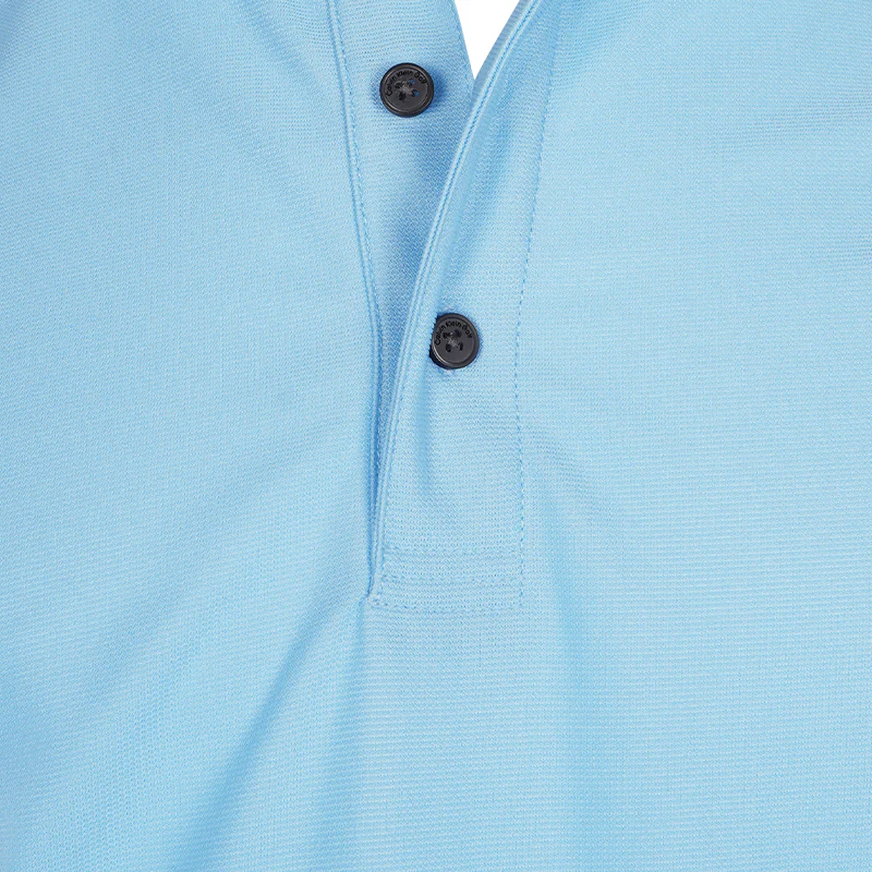 CALVIN KLEIN Classic Men's Polo (Sky Blue) - Image 3