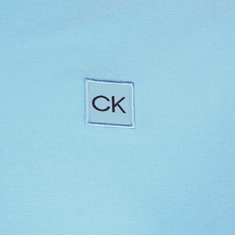 CALVIN KLEIN Classic Men's Polo (Sky Blue) - Image 4