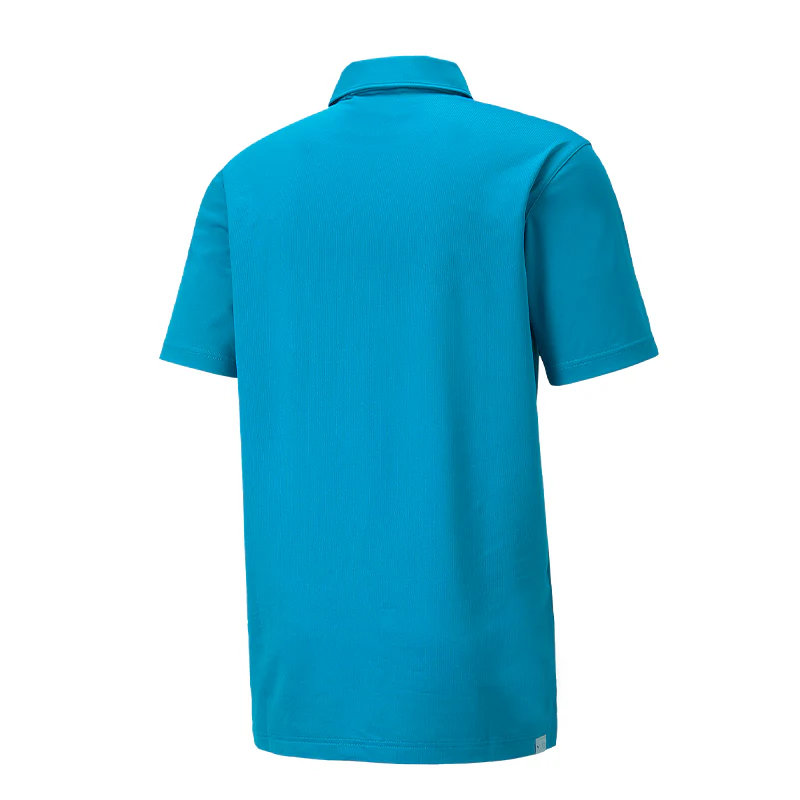 PUMA Gamer Men's Polo (Aqua Blue) - Image 2