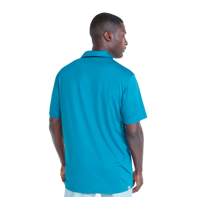 PUMA Gamer Men's Polo (Aqua Blue) - Image 3