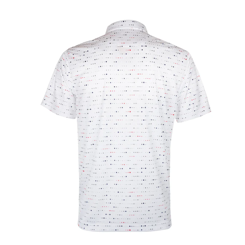 PUMA Keys Men's Polo (White Glow/Deep Navy) - Image 2