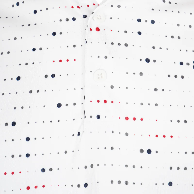 PUMA Keys Men's Polo (White Glow/Deep Navy) - Image 3