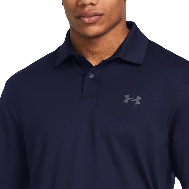 UNDER ARMOUR T2G (2024) Men's Polo (Midnight Navy) - Image 3