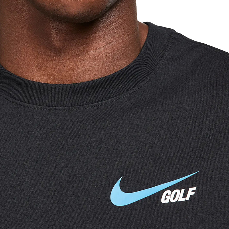 NIKE Welcome To The Eagle Club Men's Shirt (Black) - Image 3