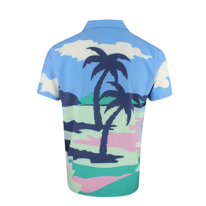 PUMA x PTC Open Collar Printed Men's Shirt (Regal Blue) - Image 2