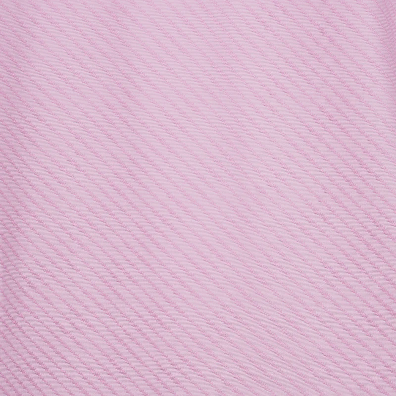 PUMA x Arnold Palmer Jacquard Men's Striped Polo (Pale Pink) - Image 4