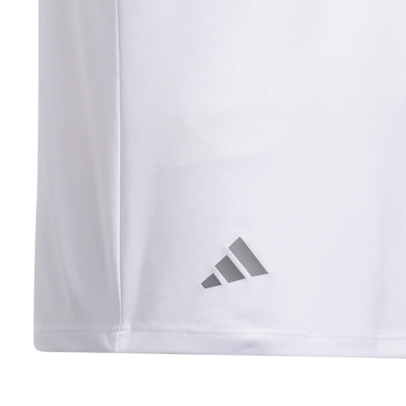 ADIDAS Girl's Performance Polo (White) - Image 4