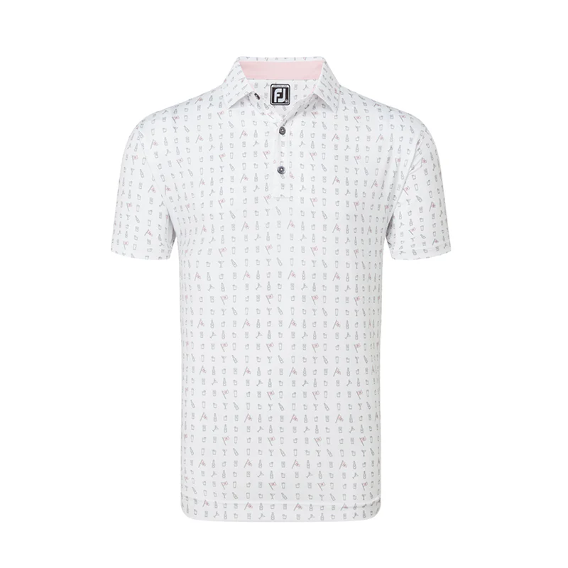 FOOTJOY The 19th Hole Lisle Men's Polo (White)