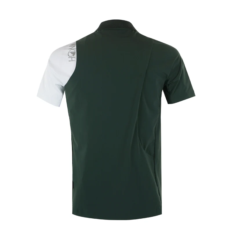 HONMA Performance Men's Polo (Dark Green) - Image 2