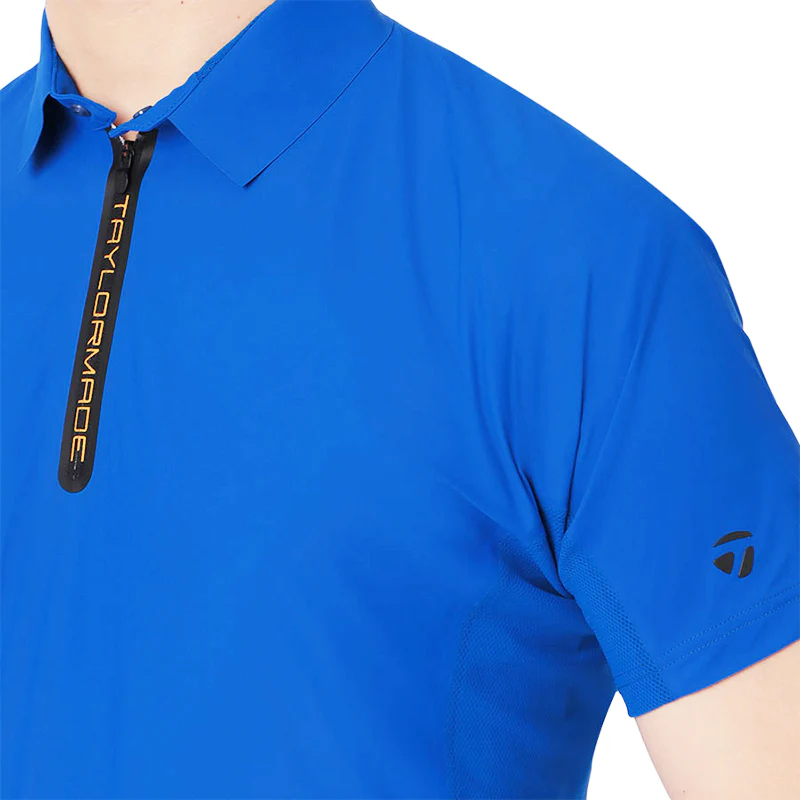 TAYLORMADE Hybrid Men's Polo (Blue) - Image 3