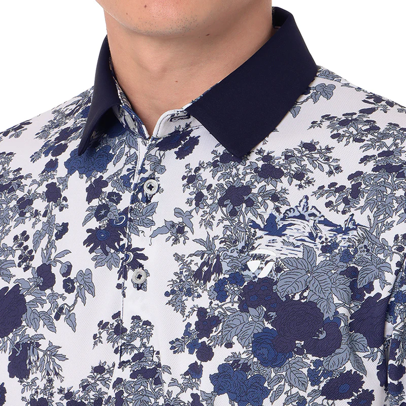 TAYLORMADE Liberty Men's Polo (Navy) - Image 3