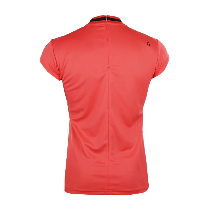 TAYLORMADE Basic Women's Mock Shirt (Red) - Image 2