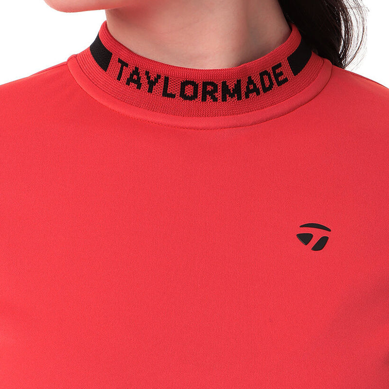 TAYLORMADE Basic Women's Mock Shirt (Red) - Image 3