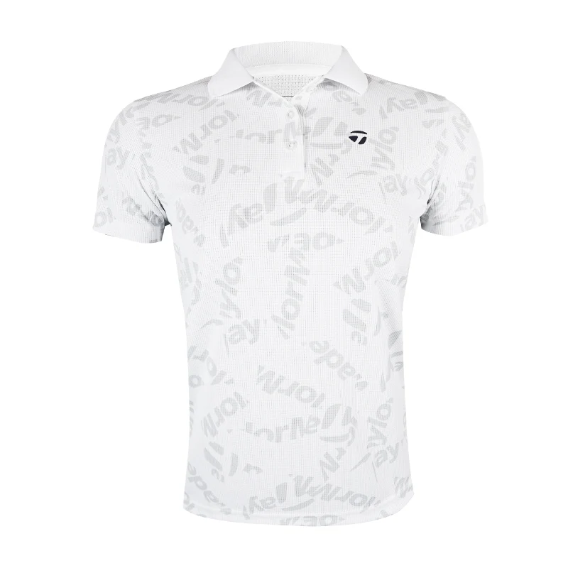 TAYLORMADE T-Ice Graphic Women's Polo (White)