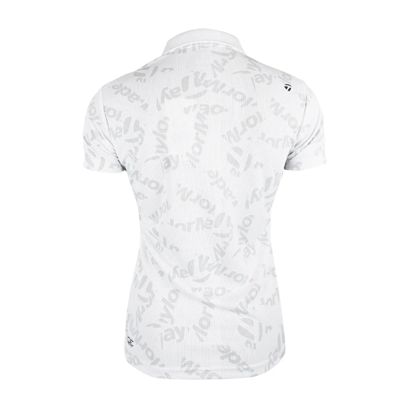 TAYLORMADE T-Ice Graphic Women's Polo (White) - Image 2