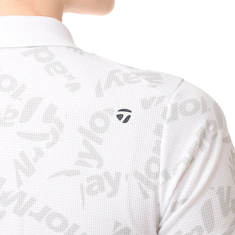 TAYLORMADE T-Ice Graphic Women's Polo (White) - Image 4