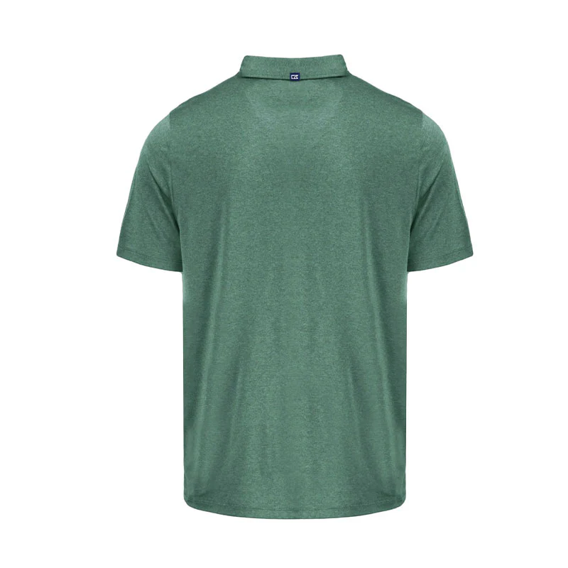 CUTTER & BUCK Forge Eco Stretch Recycled Men's Polo (Dark Hunter Heather) - Image 2