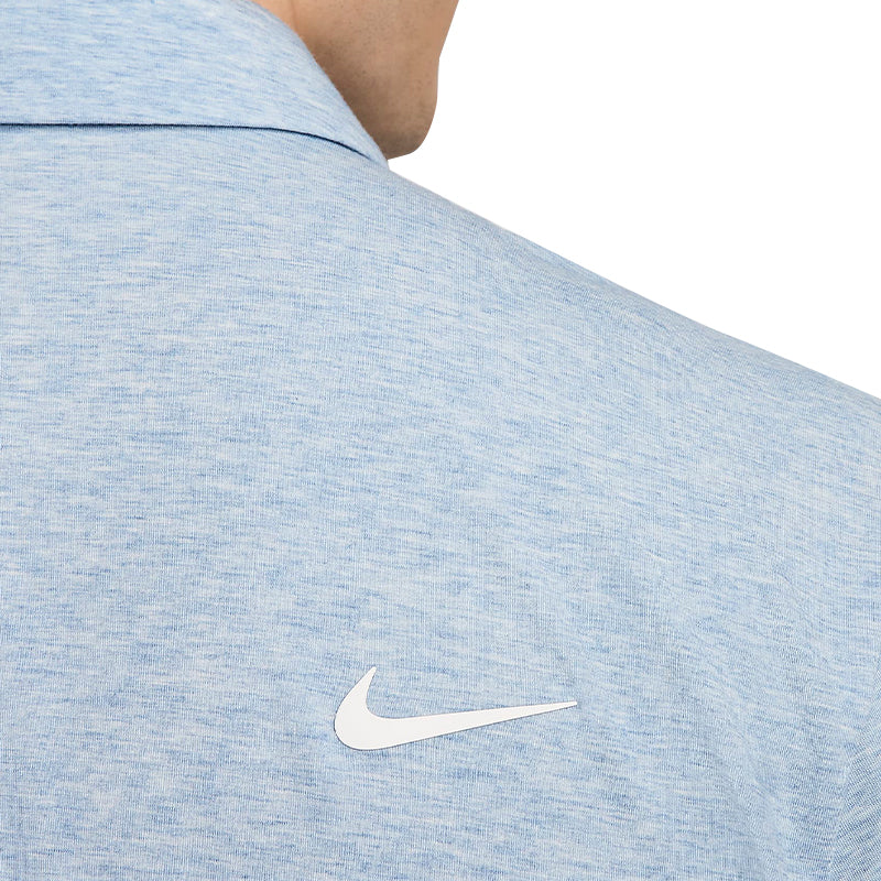 NIKE Tour Heather Men's Polo (Aegean Storm) - Image 3
